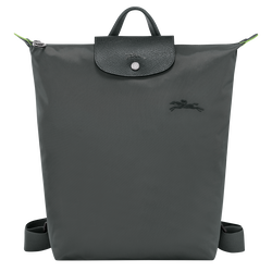 Le Pliage Green M Backpack , Graphite - Canvas