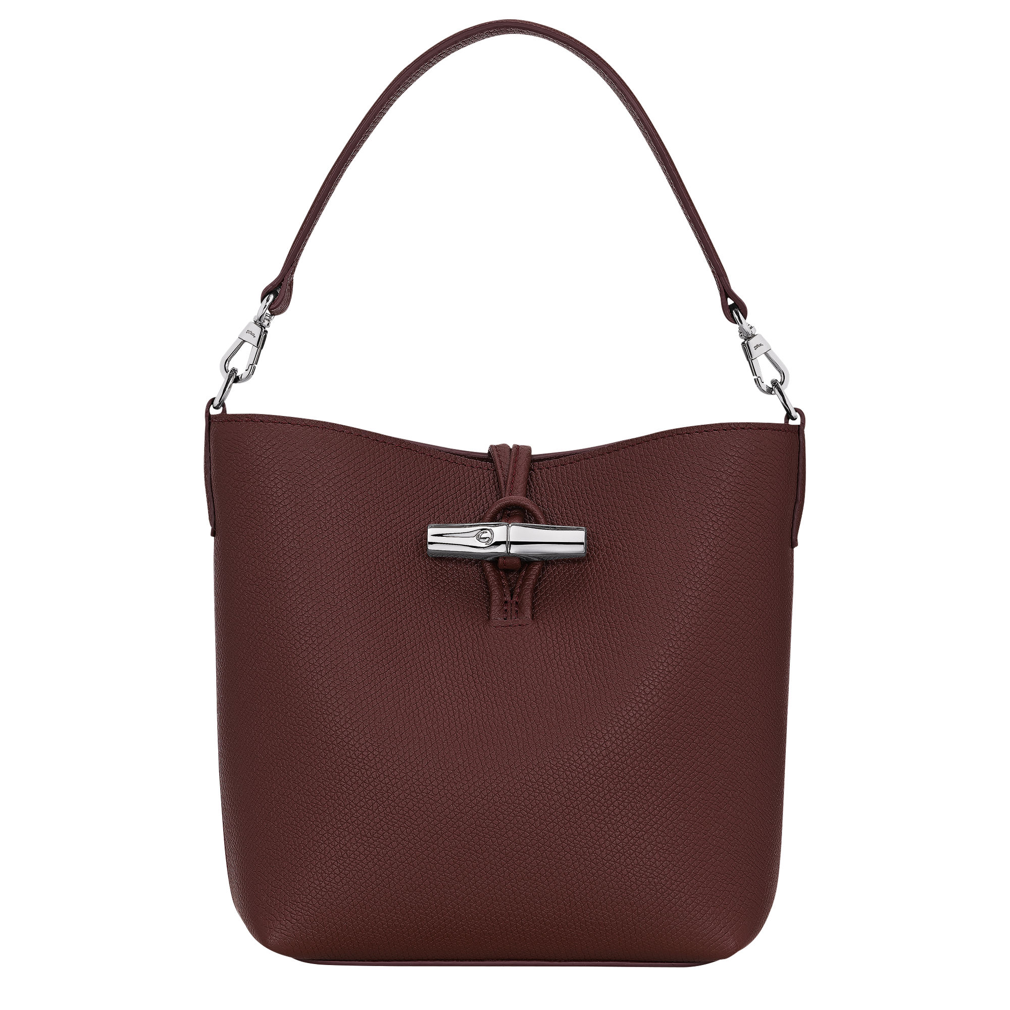 Le Roseau Bucket bag XS, Burgundy