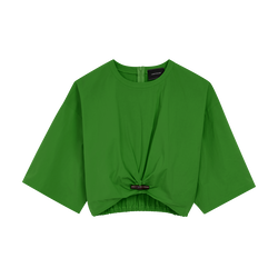 Top , Matcha - Cotton poplin