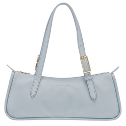 Looong L Shoulder bag , Sky Blue - Leather