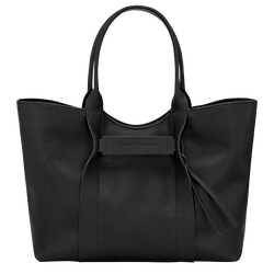 Longchamp 3D Shoulder bag , Black - Leather