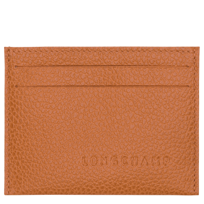 Le Foulonné Card holder , Amber - Leather