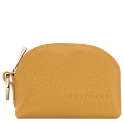 Le Foulonné Coin purse , Nutmeg - Leather