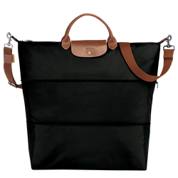 Saco de viagem expans&iacute;vel Le Pliage Original , Lona - Preto