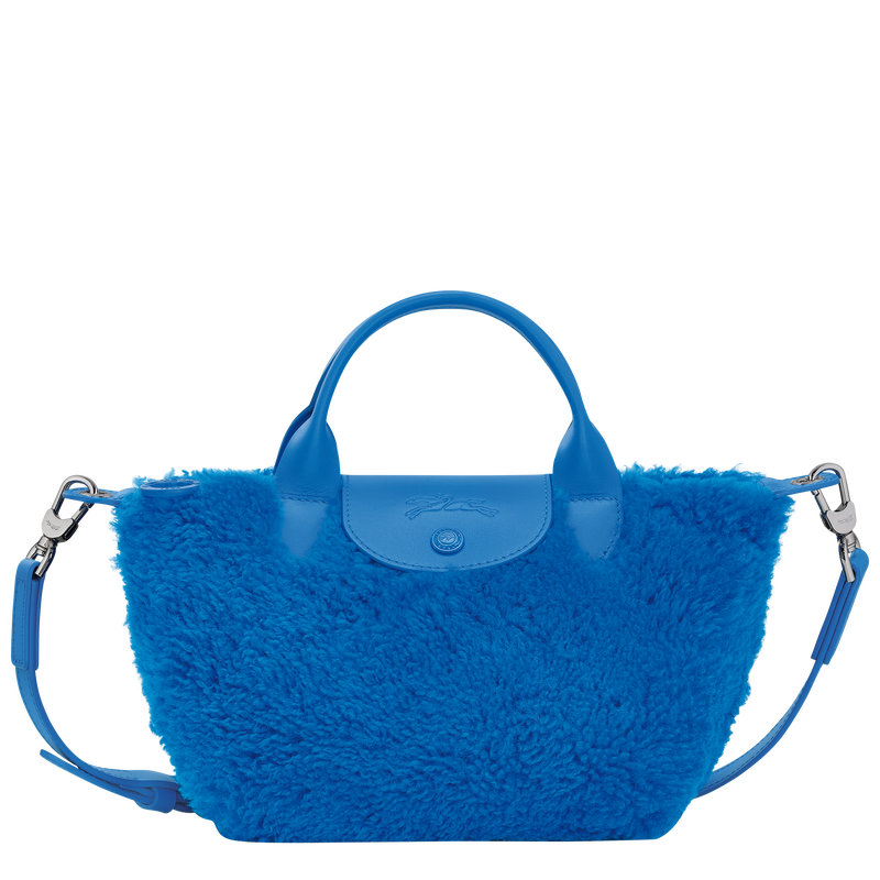 Handtasche XS Le Pliage Xtra , Leder - Kobaltblau  - Ansicht 1 von 2