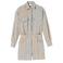 Beige/Blau