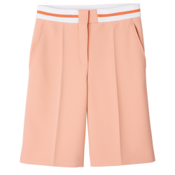 Bermuda shorts , Nude - Double faced