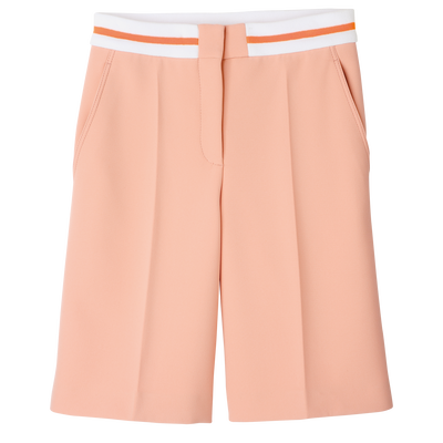 Bermuda shorts , Nude - Double faced