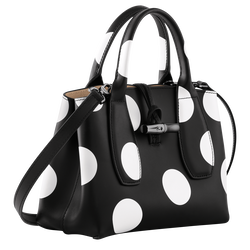 Roseau Handtasche S, Schwarz