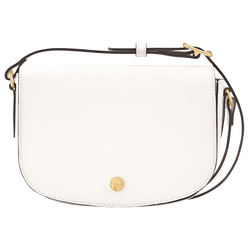 Épure S Crossbody bag , White - Leather
