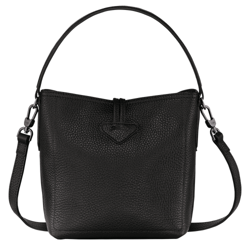 Le Roseau Essential XS Bucket bag , Black - Leather - View 4 of  5