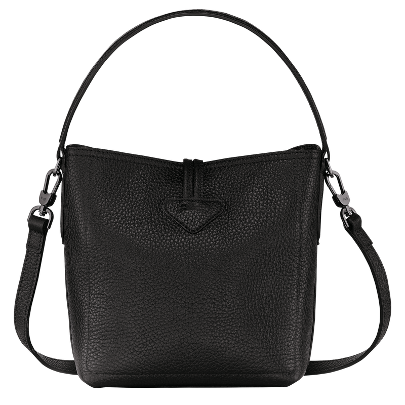 Le Roseau Essential XS Bucket bag , Black - Leather  - View 4 of  5