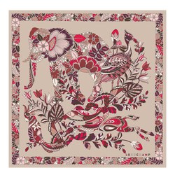 Silk scarf 50