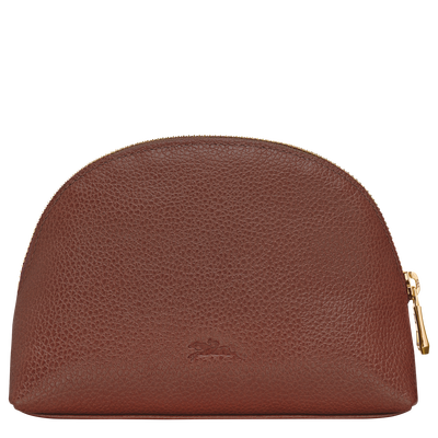 Pochette Le Foulonné , Leder - Kaffee