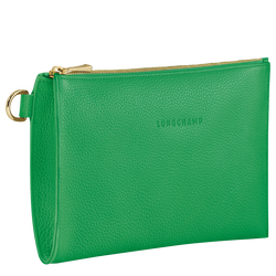 Pochette Le Foulonné , Cuir - Gazon