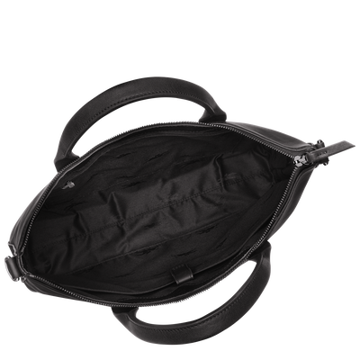 Longchamp 3D Aktentasche, Schwarz