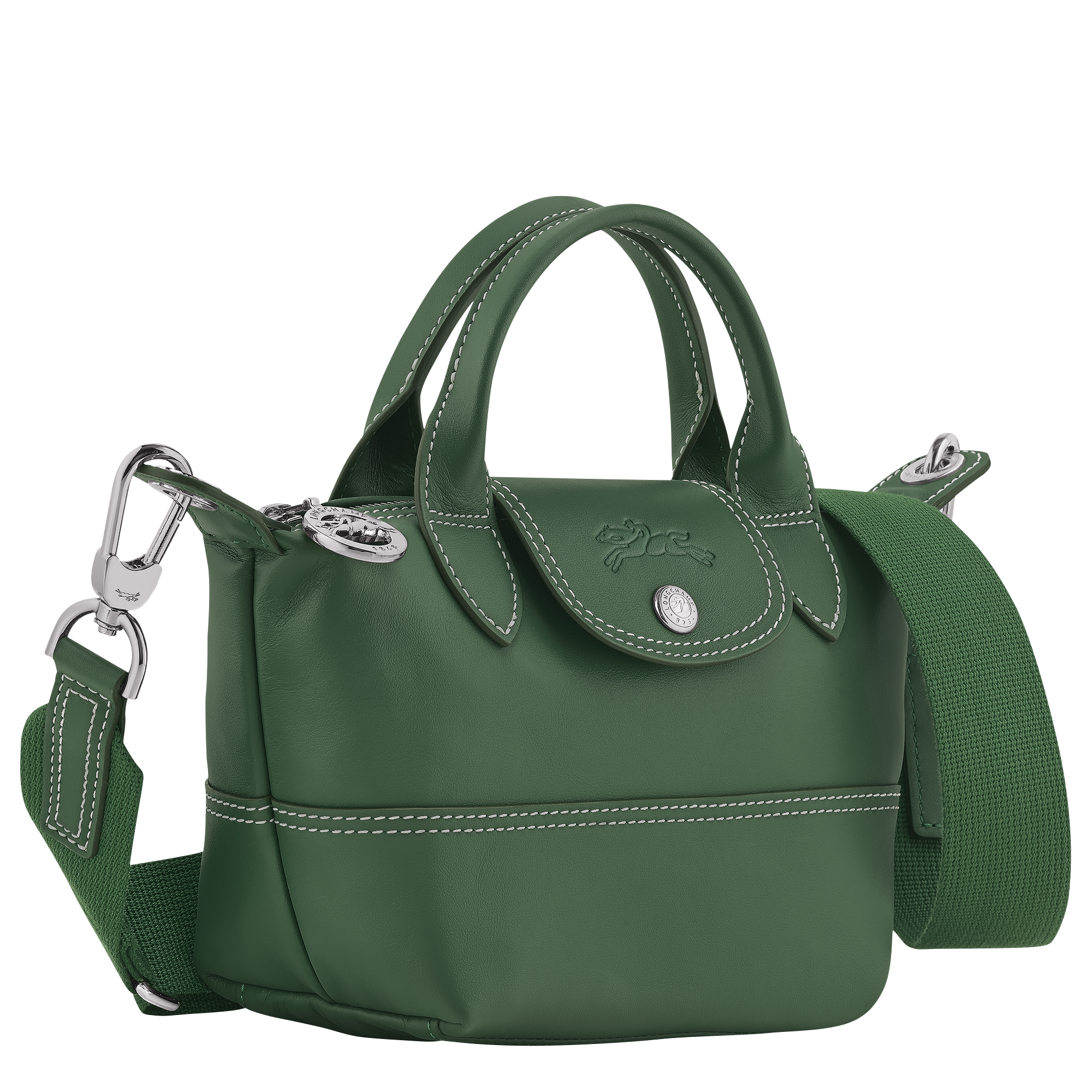 Handbag XS, British Green - View 3 of
6 - zoom in Le Pliage Xtra Handbag XS, British Green