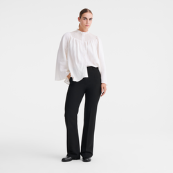 Trousers , Black - Crepe