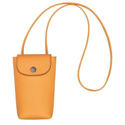 Le Pliage Xtra 裝飾皮革滾邊的手機殼 , 杏色 - 皮革 - 查看 1 4