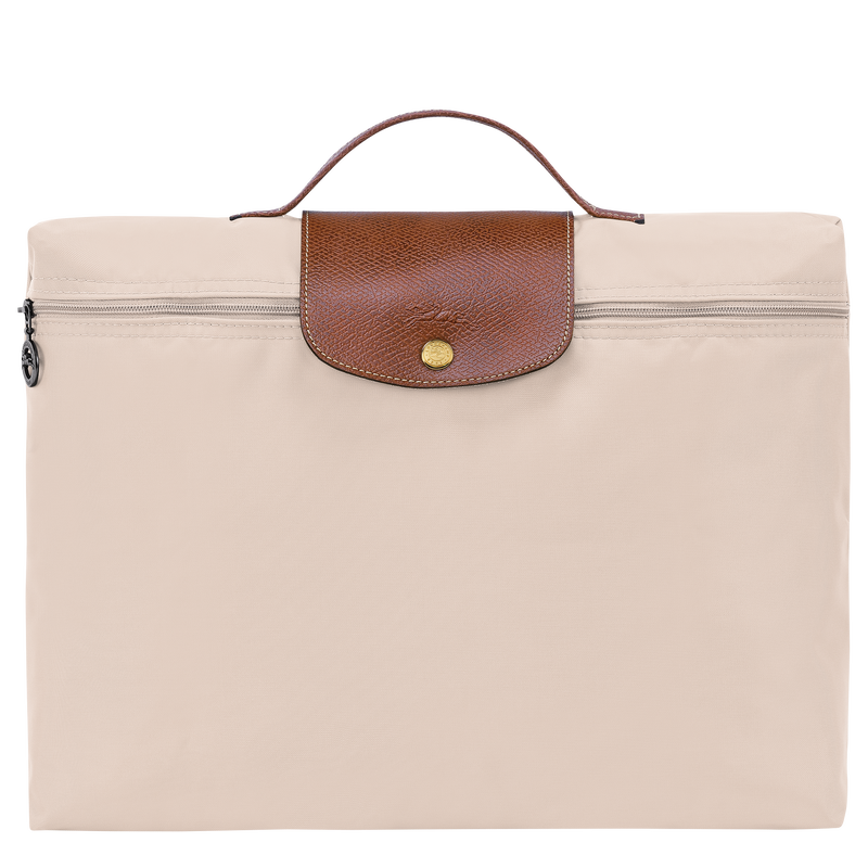 Le Pliage 原創系列 公事包 S , 白紙色 - 再生帆布  - 查看 1 6