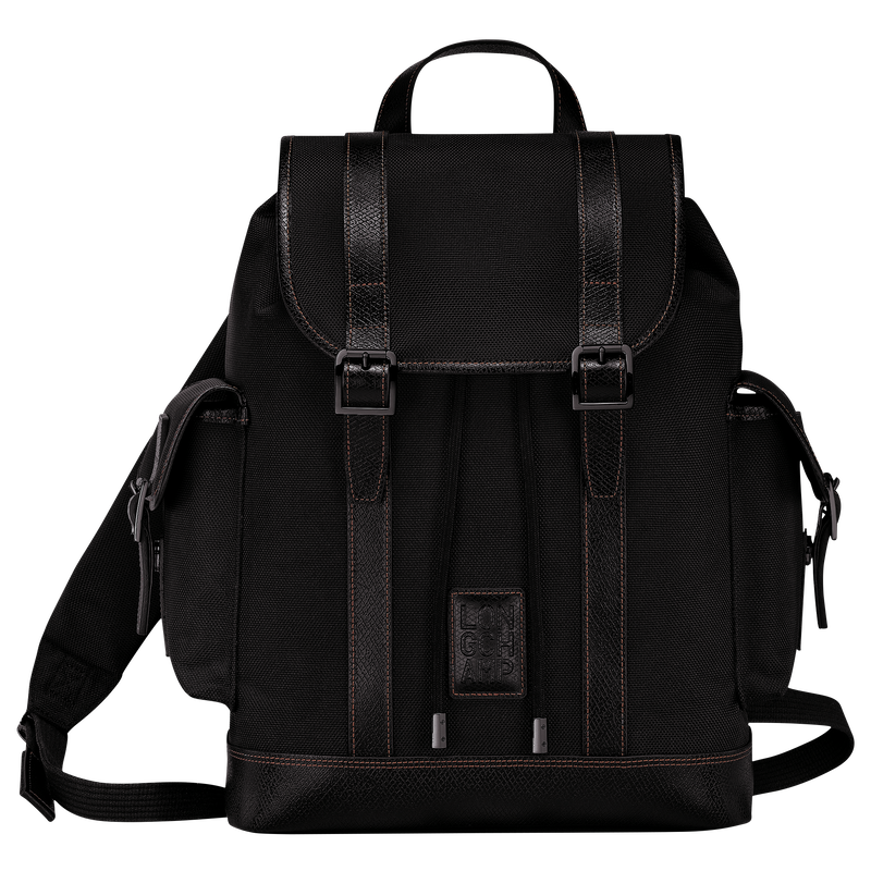Rucksack Boxford , Recyceltes Canvas - Schwarz  - Ansicht 1 von 4