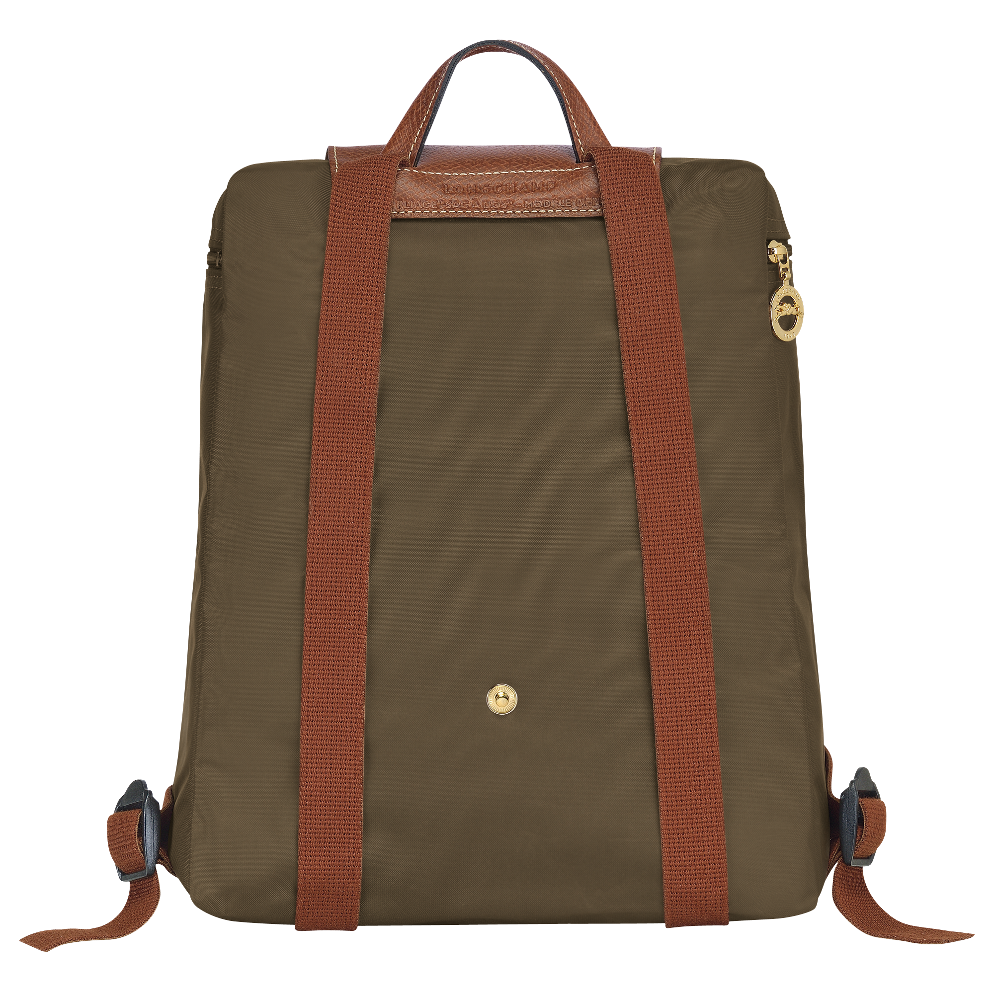 longchamp khaki backpack