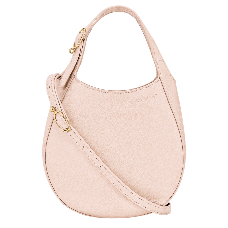 Le Foulonné S Handbag , Cream - Leather  - View 5 of  7