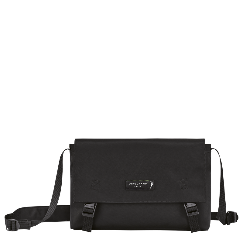 Le Pliage Energy L Crossbody bag , Black - Recycled canvas  - View 1 of 4
