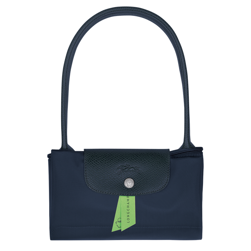 Le Pliage Green M Tote bag , Navy - Recycled canvas  - View 4 of 4