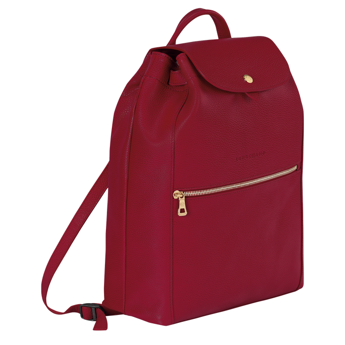 Le Foulonné Backpack, Red