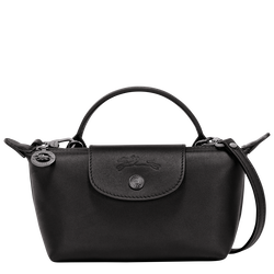 Le Pliage Xtra XS Pouch , Black - Leather