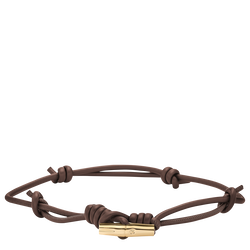 Le Roseau Ladies' belt , Mocha - Leather