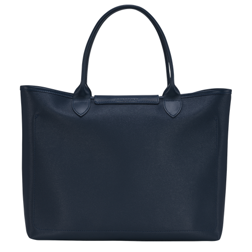 Le Pliage City L Tote bag , Navy - Canvas - View 4 of 5