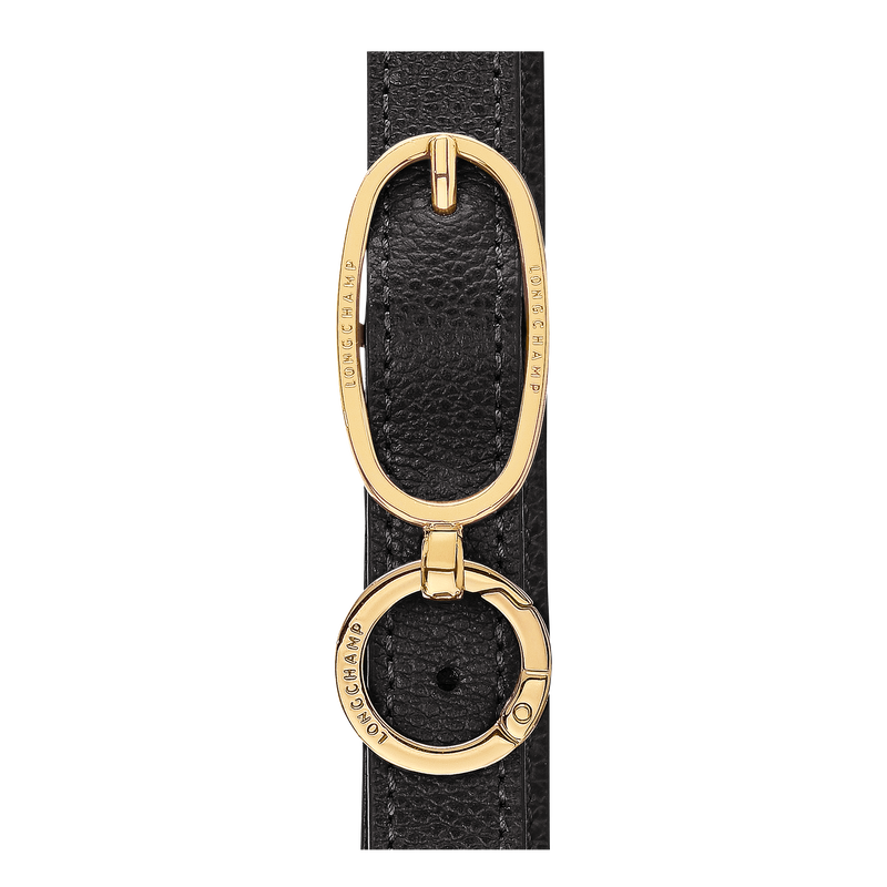 Le Foulonn&eacute; S Crossbody bag , Black - Leather  - View 6 of  6