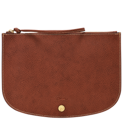 Épure Pouch , Brown - Leather