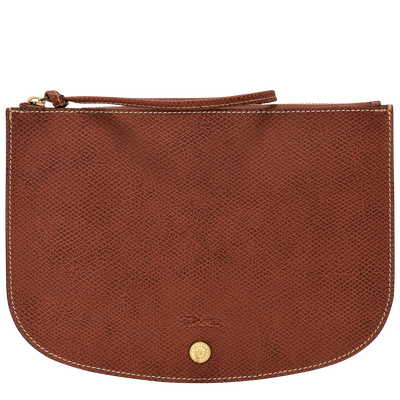 Épure Pouch , Brown - Leather