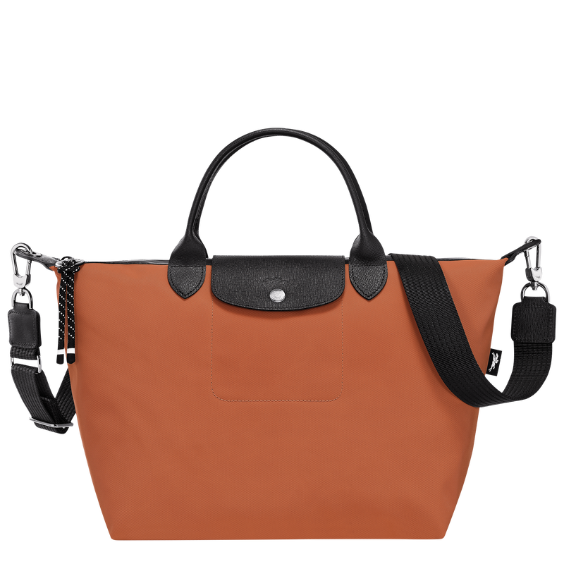 Le Pliage Energy Tas met handgreep aan de bovenkant L , Bruin - Gerecycled canvas  - Weergave 1 van  6