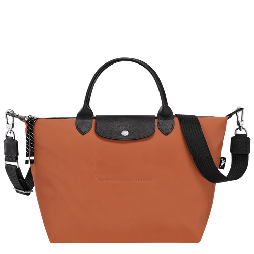 Le Pliage Energy L Handbag , Sienna - Recycled canvas - View 1 of  6