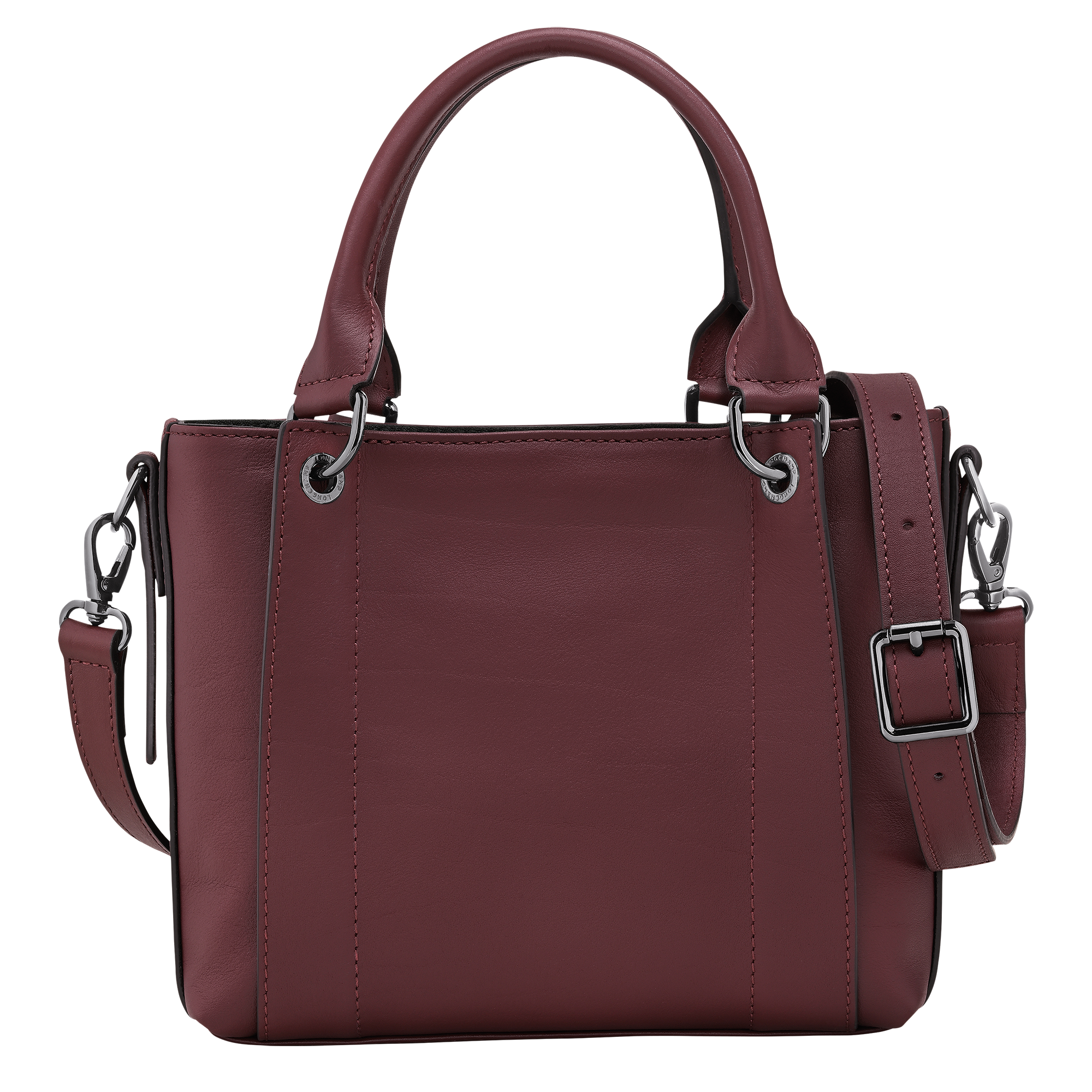 Longchamp 3D Borsa con manico S,  Amaranto