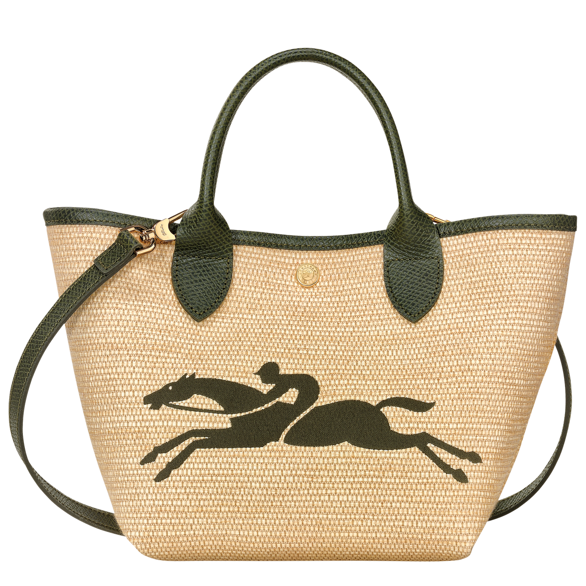 Le Panier Pliage S Basket Bag Khaki Canvas Longchamp US le-panier-pliage-s-basket-bag-khaki-canvas-longchamp-us