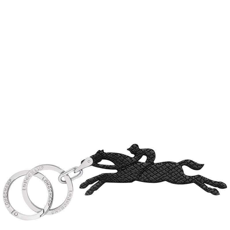 Le Pliage Key rings , Black - Leather  - View 1 of  1