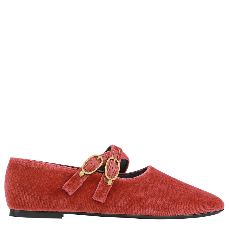 Ballerine Le Foulonn&eacute; , Pelle - Arancio Marmelade  - View 1 of  4