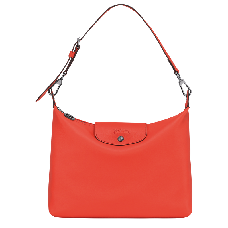 Le Pliage Xtra M Hobo bag , Orange - Leather  - View 1 of 2