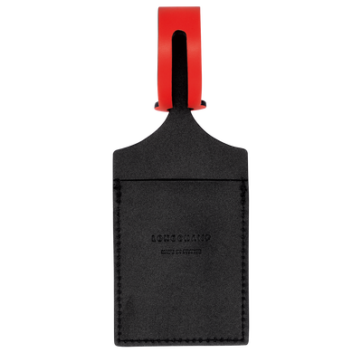 LGP Travel Luggage tag , Black - Leather