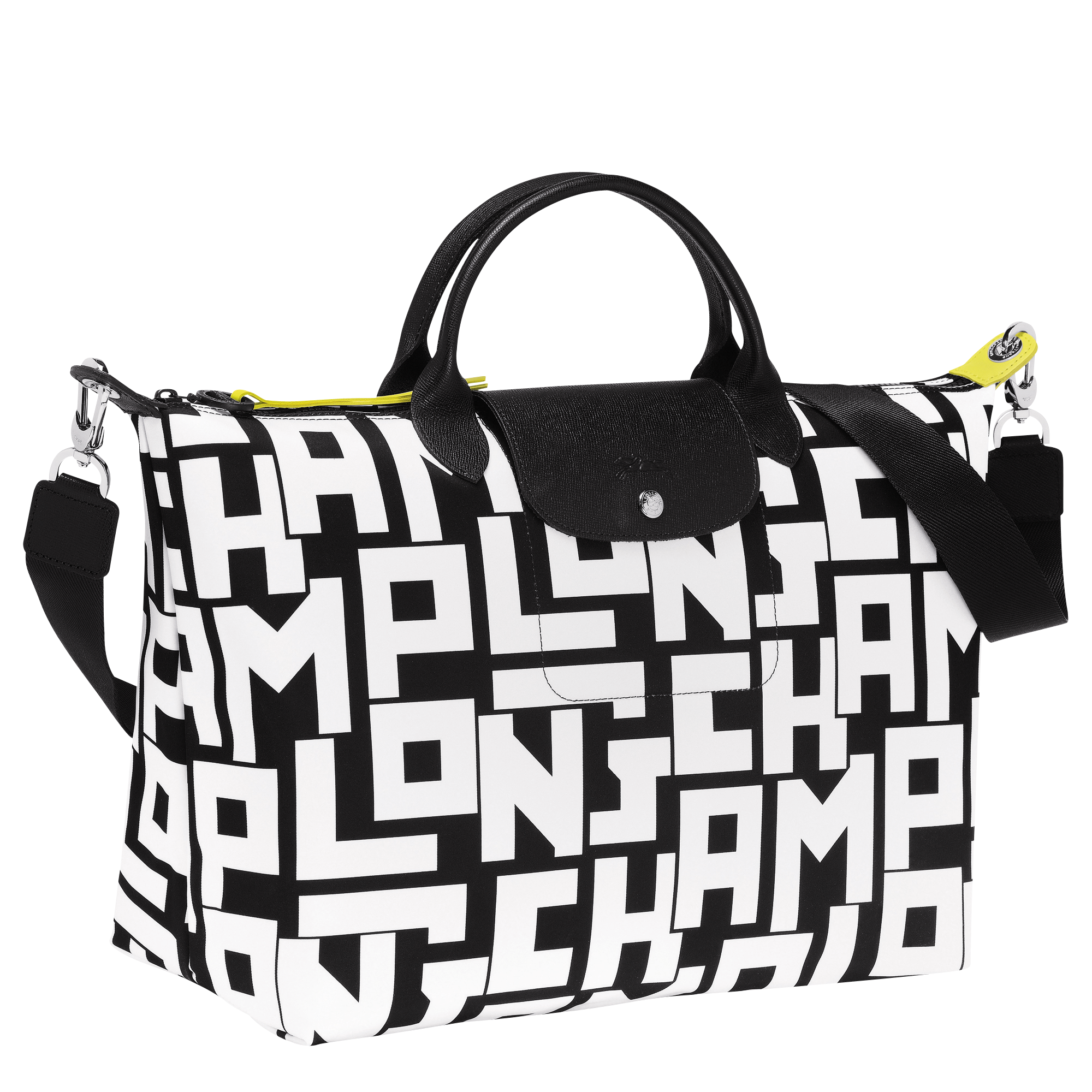 Top handle bag L Le Pliage LGP Black 