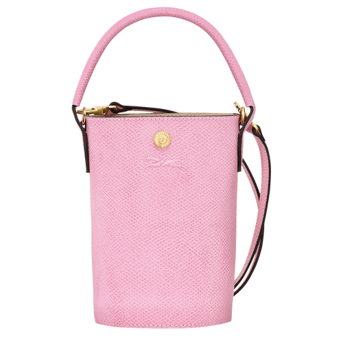 Épure XS Crossbody bag , Pink - Leather - View 1 of  5