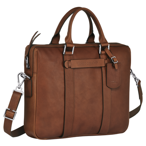 Porte-documents, Cognac Vue 2 de Porte-documents, Cognac, hi-res