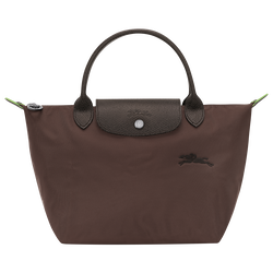 Le Pliage Green S Handbag , Mocha - Recycled canvas