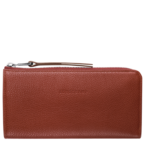 Zip around wallet, Chestnut View 1 of Zip around wallet, Chestnut, hi-res