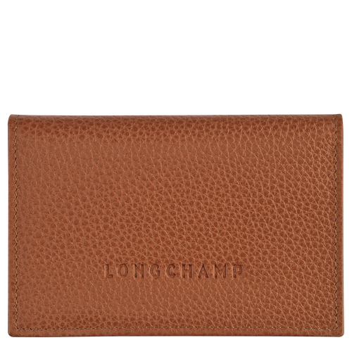 Le Foulonné Card holder , Caramel - Leather - View 1 of 2